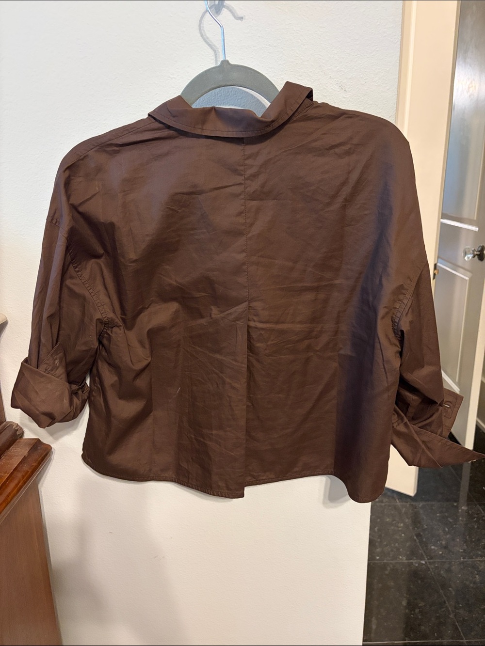 Brown Button down - Picture 4 of 7
